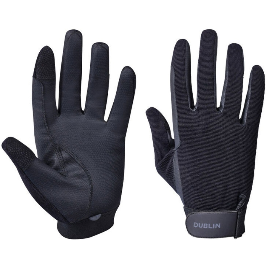 2025 Dublin All Seasons Riding Gloves II 1028733 - Black